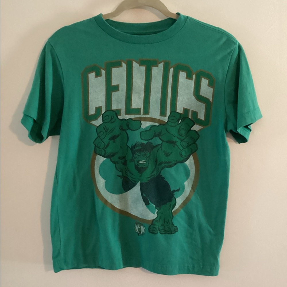 NBA Marvel Boston Celtics Hulk T-Shirt